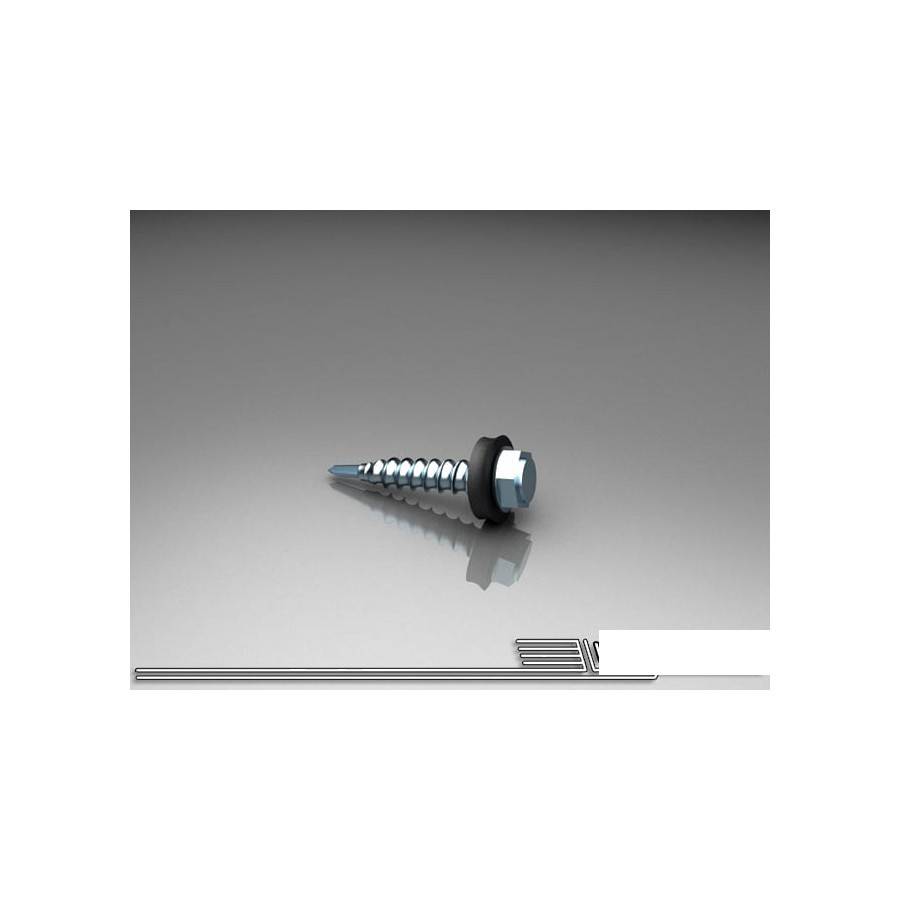 Шуруп кровельный RS 4.8*38 (оцинкованный)