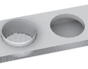 Декоративная решётка Komfovent LD-125-RAL9005