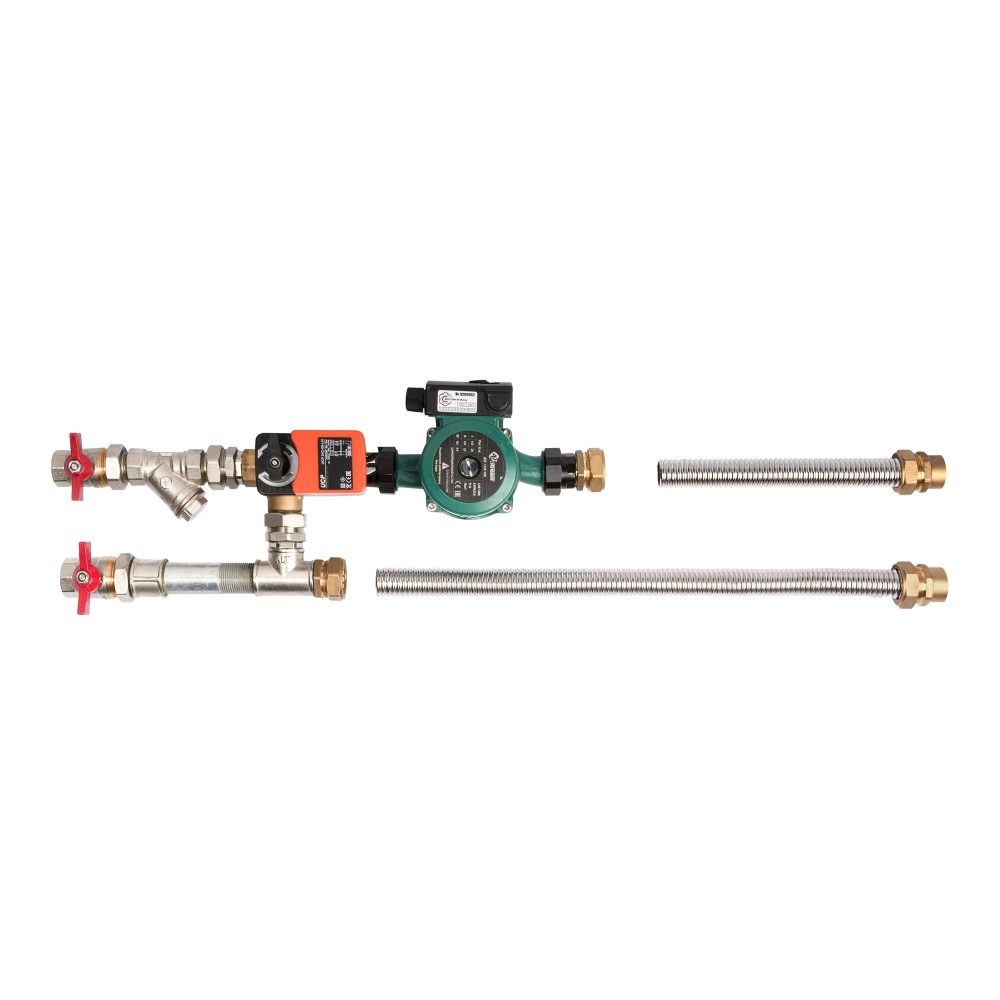 Узел смесительный с резервным насосом SHUFT MST 25-6,3-60R-С24-F