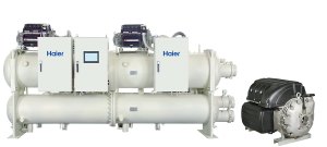 Чиллер с турбокомпрессором Haier CCWP7740SXNENCNN1 с водяным охлаждением