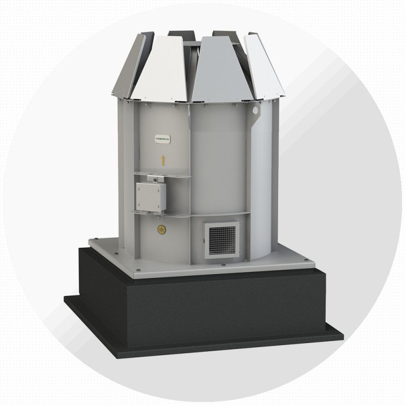 Вентилятор дымоудаления ВОФ-ДУ №9, Ø900 мм Вентилятор дымоудаления ВОФ-ДУ №9, Ø900 мм